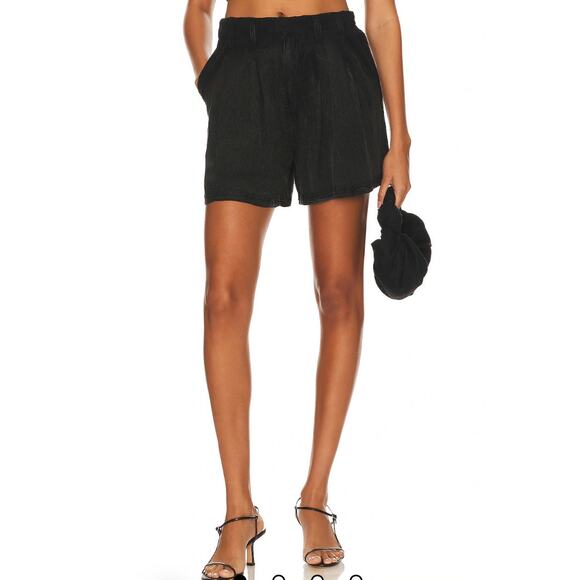 Free People Calla Trouser Line in Black Womens Size 4- NEW WITH TAG - Picture 1 of 14